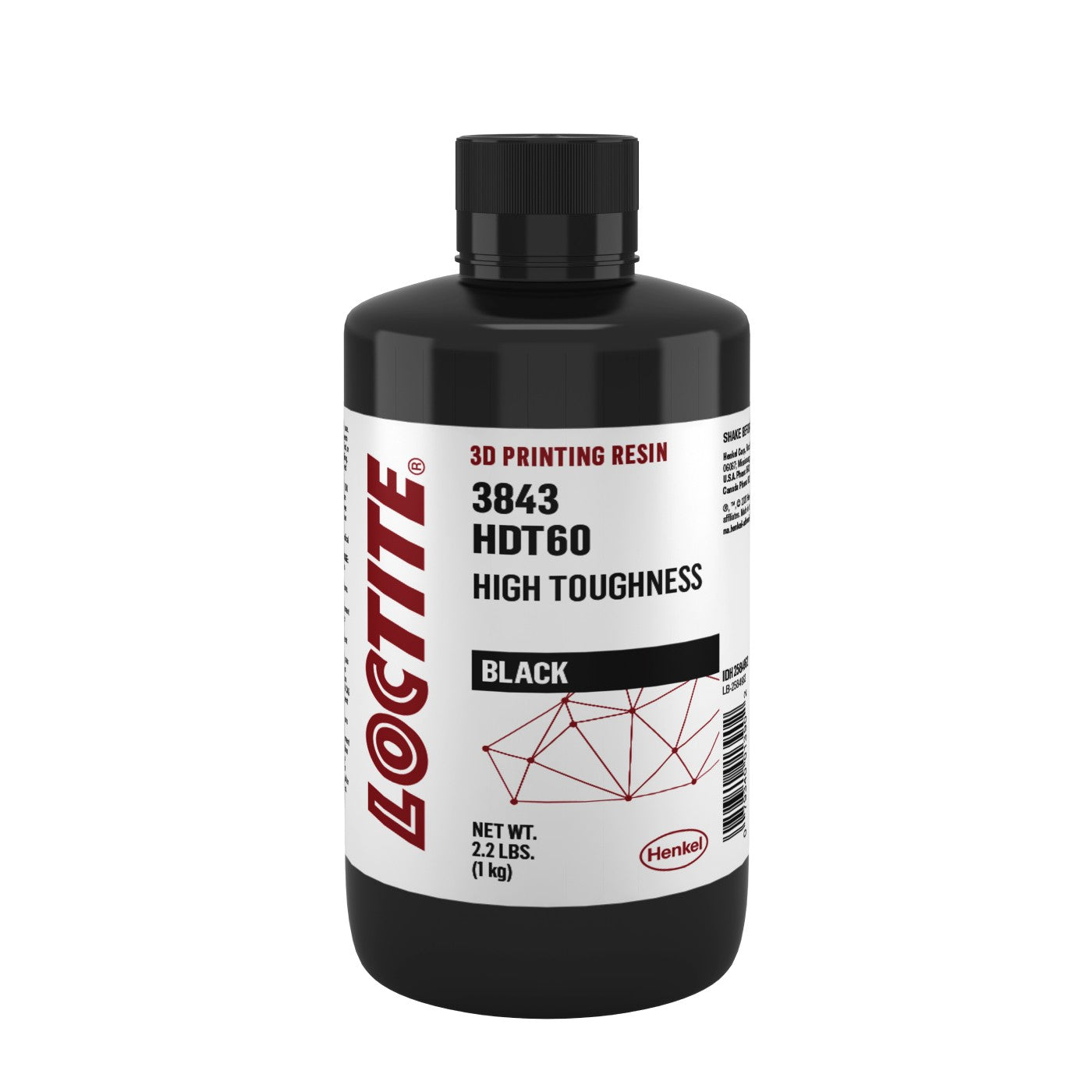 Loctite 3D 3843, Mattschwarz 1kg