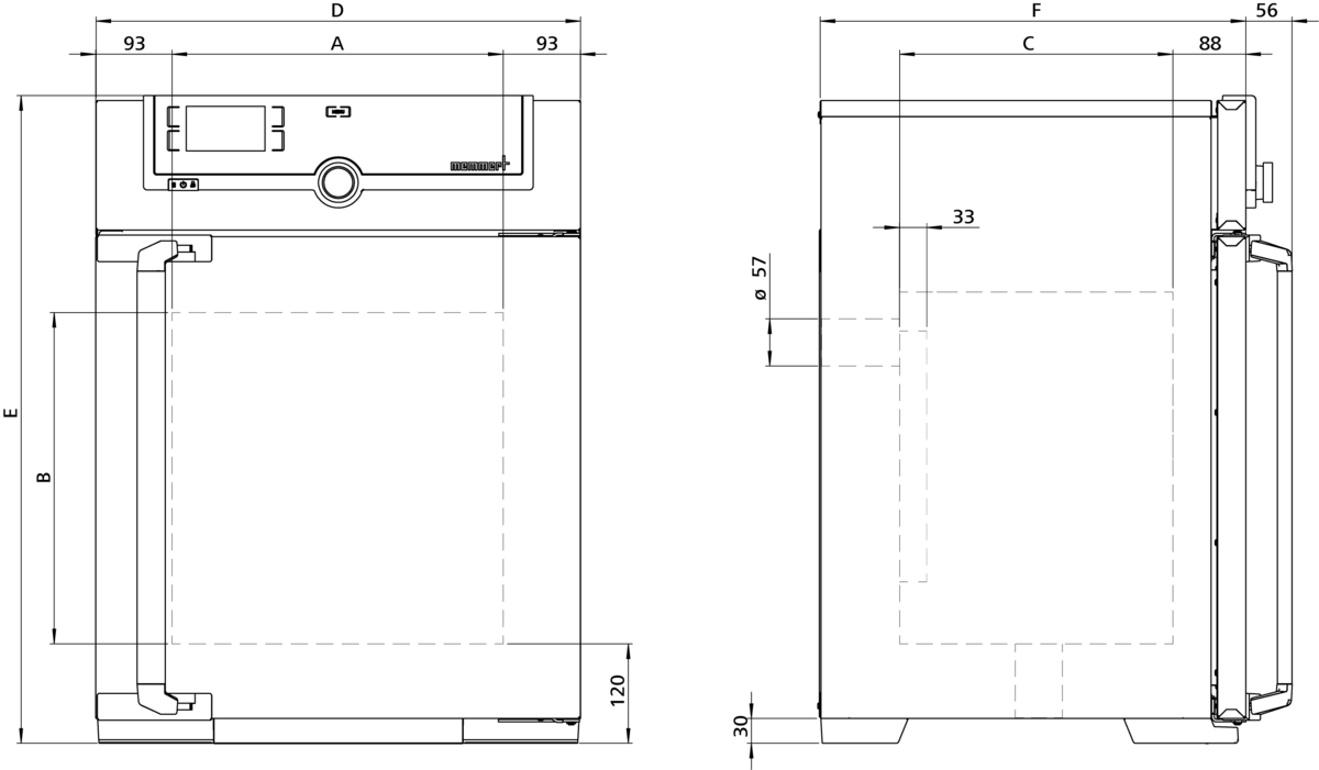 Memmert UF55 Filament Dryer